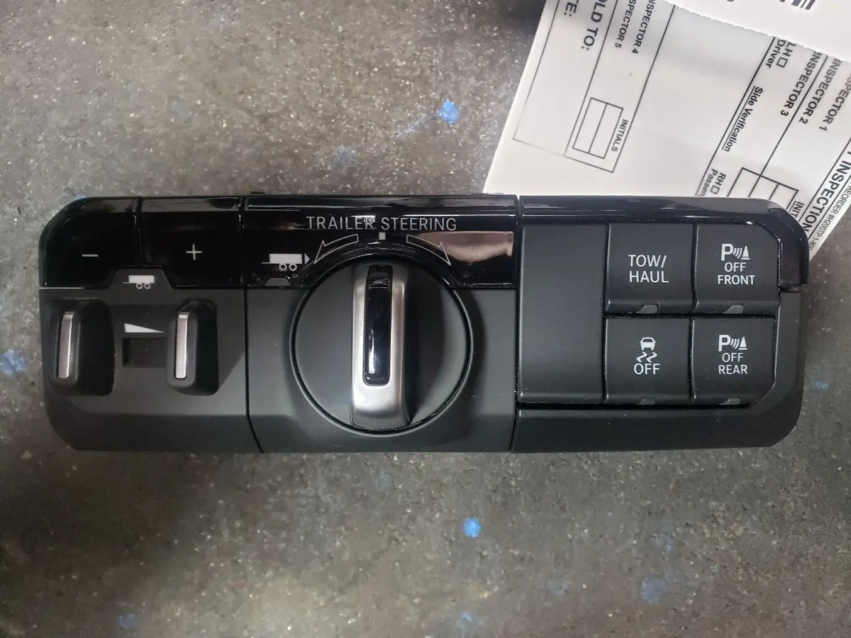 2021 Ram 1500 (New Body) Instrument Panel Switch. Part Number 68447098Ab 1