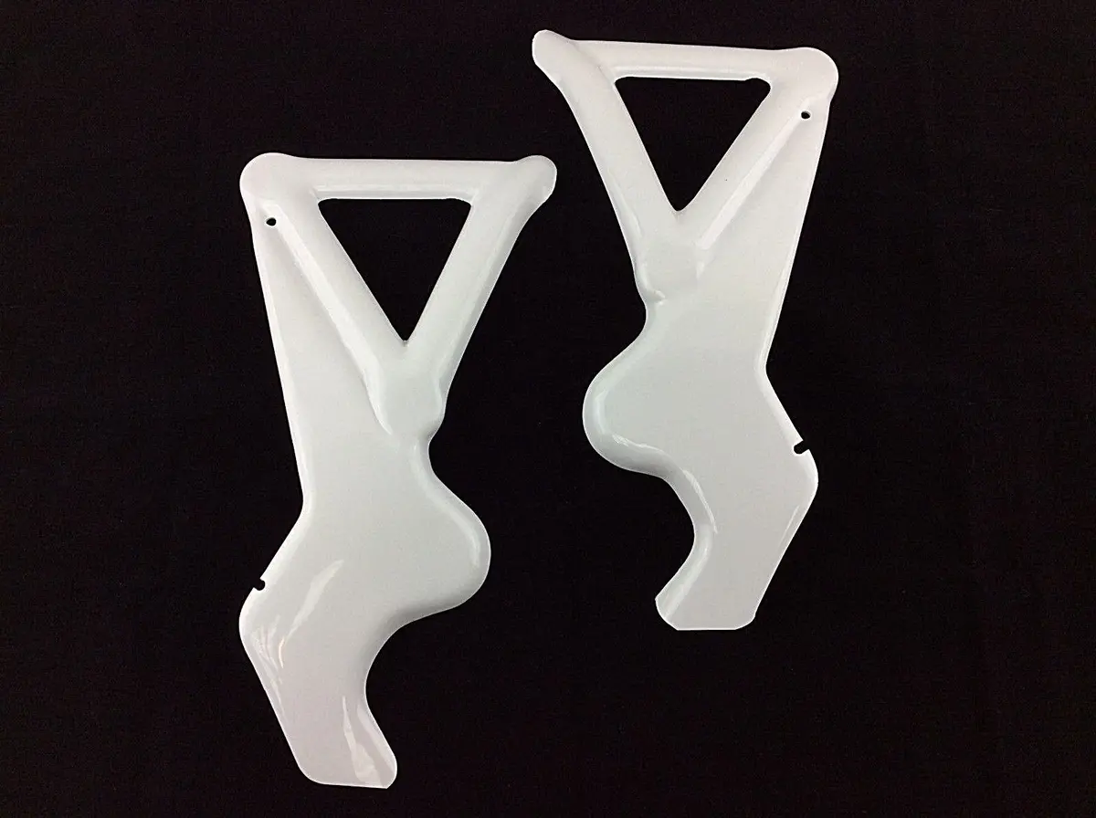 Dab Products Vertigo Ice Hell Combat Replica White Frame Protectors Covers 1