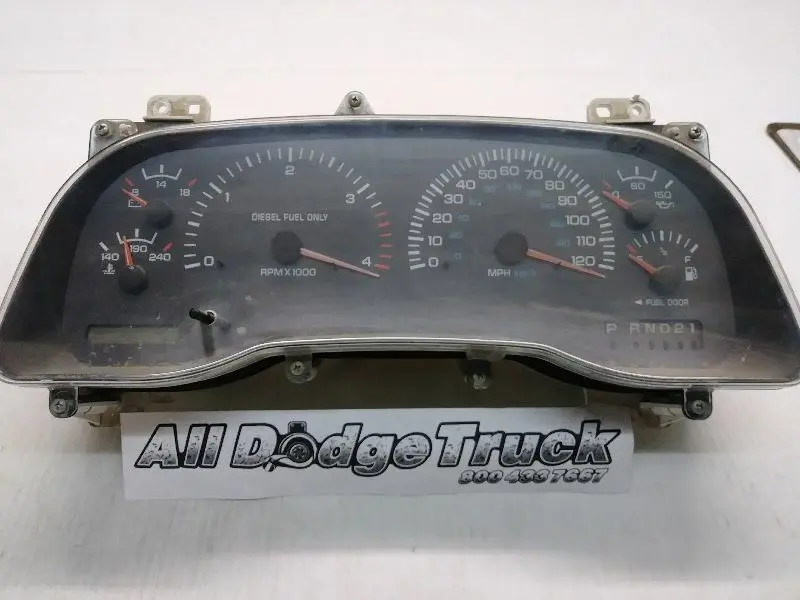 Speedometer #56020600Ac 1998 Dodge Ram 2500 1