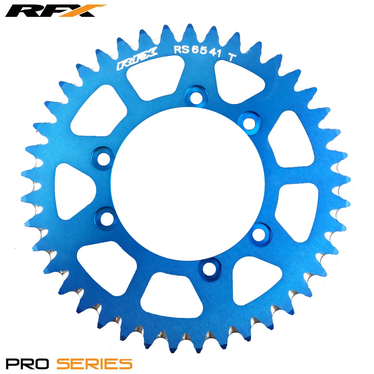 Rfx Pro Series 6 Bolt Rear Trials Sprocket 41 Teeth Blue Fits Gas Gas & Sherco 1