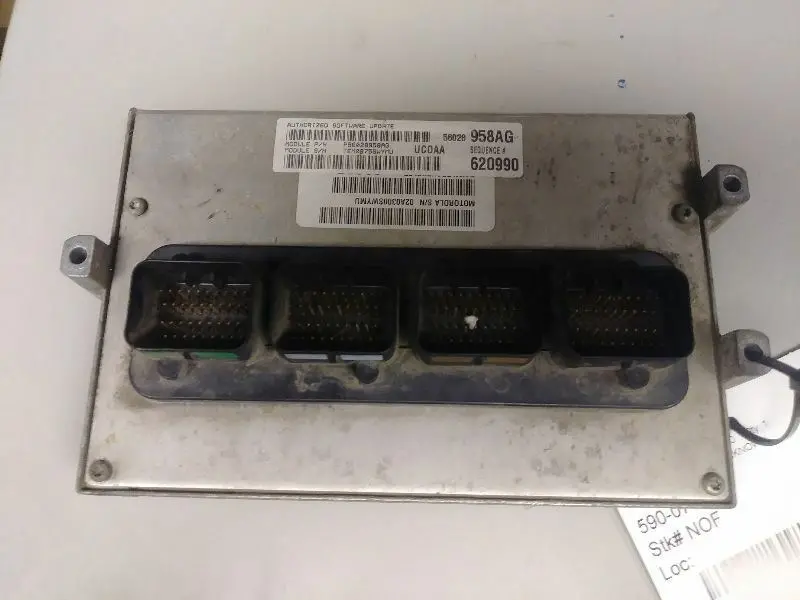 Powertrain Control Module #56028958Ag 2005 Dodge Ram 1500 1