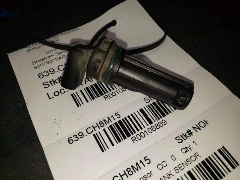2015 Dodge Ram1500 Crankshaft Position Sensor. Part Number 68079375Ac 1