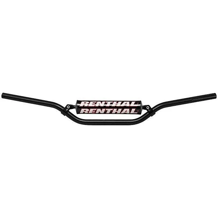 Renthal 735 7/8" Trials Handlebars Black With Pad 5.1/2" High 1