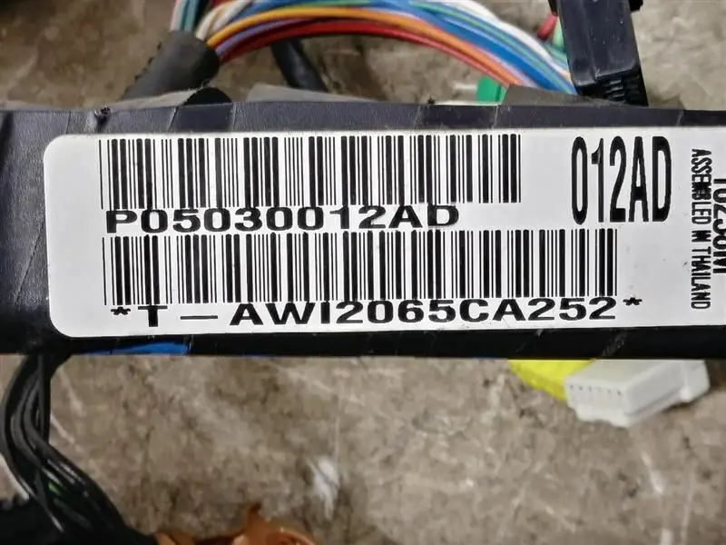 Dash Wire Harness #05030012Ad For 2006 Dodge Ram 1500 2