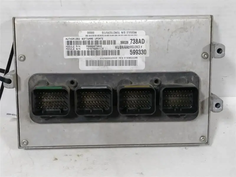 Powertrain Control Module #56028738Ad 2003 Dodge Ram 1500 1