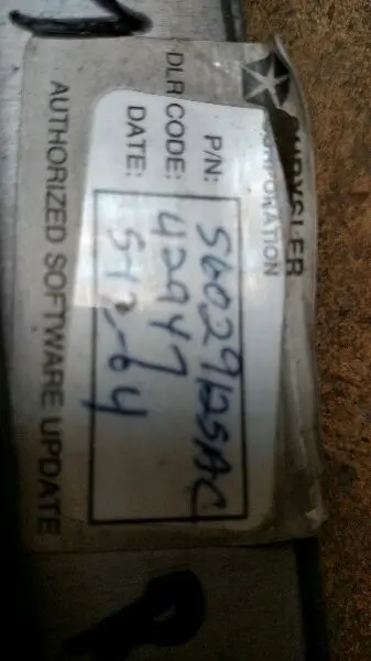 2003 Dodge Durango Engine Control Module Ecu Ecm 56029125Aa 56040503Ad 2