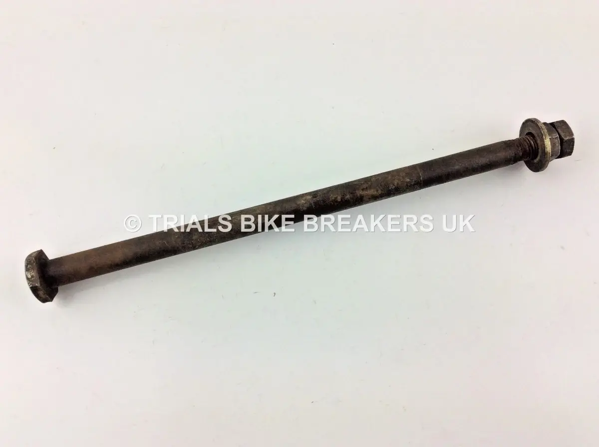 Yamaha Ty80 Swing Swinging Arm Spindle & Nuts 1