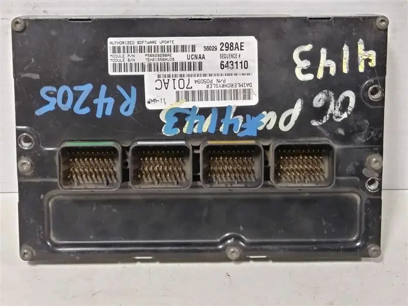 Powertrain/Engine Control Module #56029298Ae 2006 Dodge Ram 1500 1
