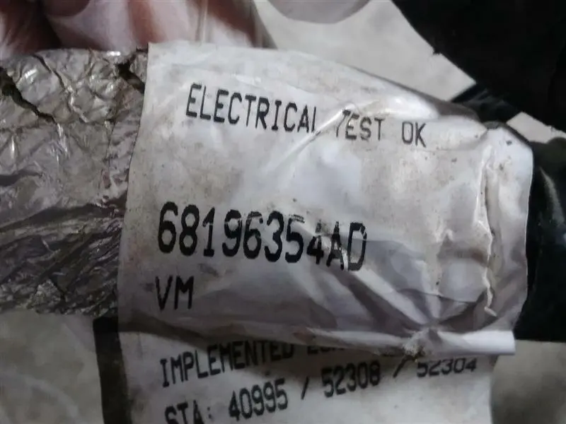 Engine Harness #68196354Ad For 2015 Dodge Ram 1500 2