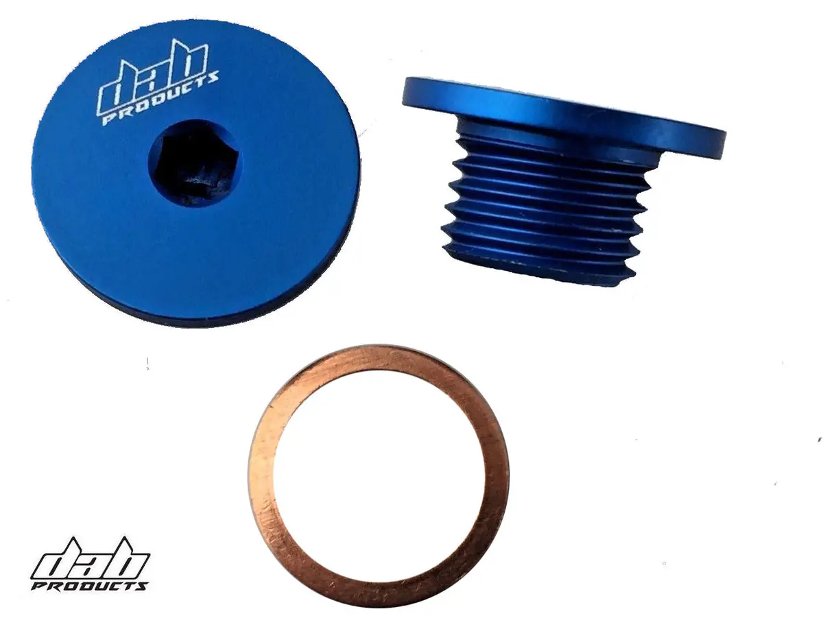 Dab Products Montesa Cota 4Rt Flywheel Timing Inspection Plug Screw Blue 1