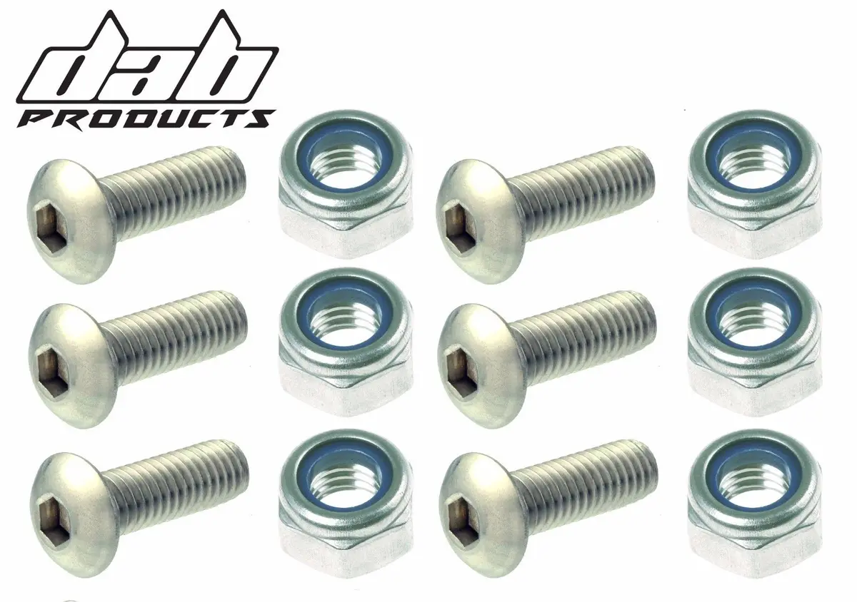 Dab Products Trials Rear Sprocket Nut And Bolt Set 6Pc Gas Gas Montesa Sherco 1