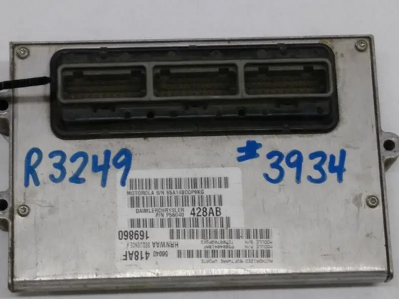 Powertrain Control Module #56040428Ab 2001 Dodge Ram 3500 1