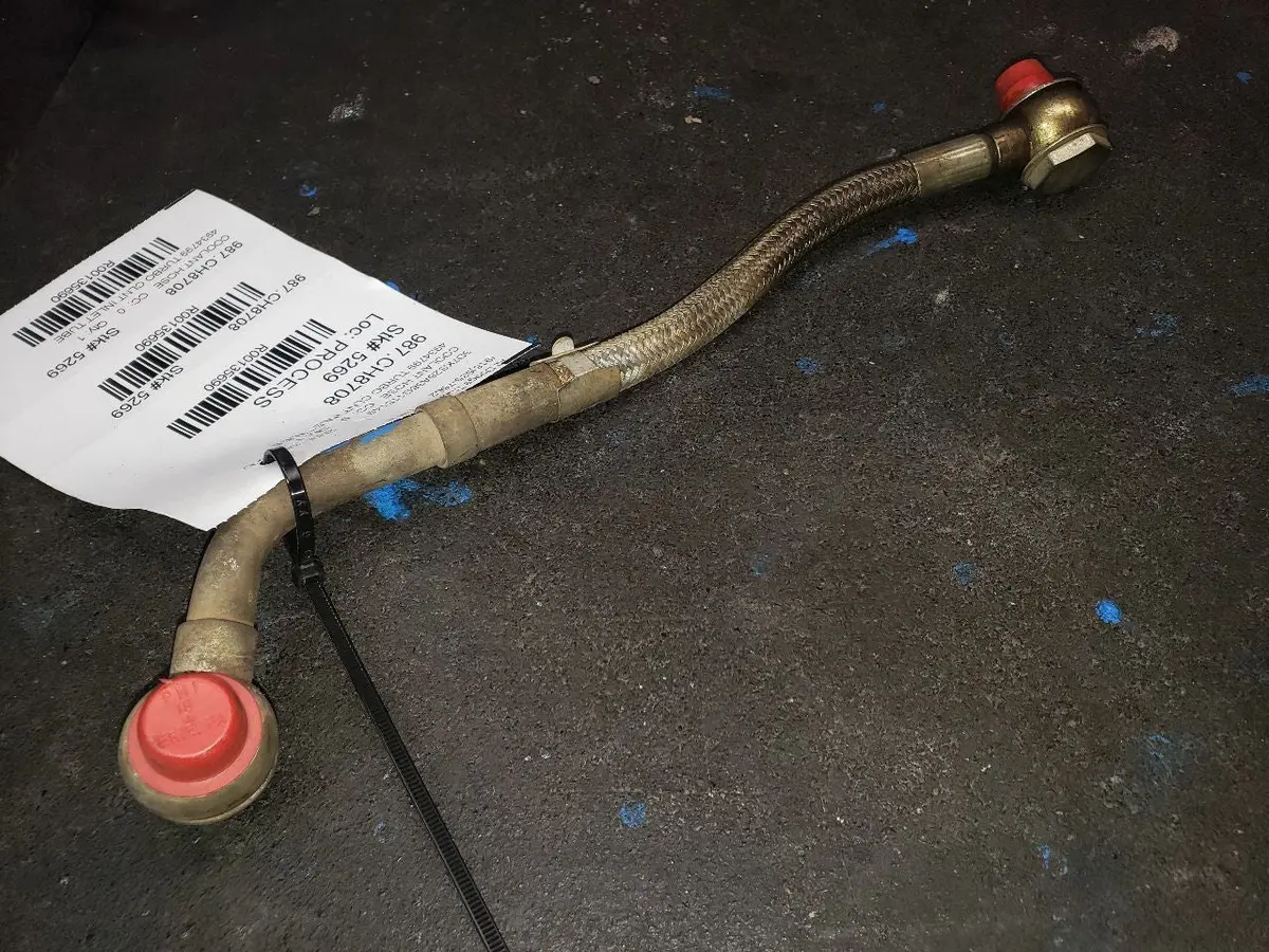 2008 Ram 2500 Turbo Coolant Inlet Tube. Part Number 4934799 1