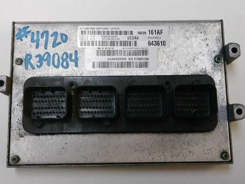 Powertrain Control Module #56029161Af 2004 Dodge Ram 1500 1