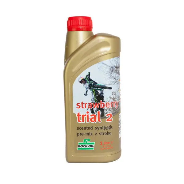Rock Oil Trials  2T Strawberry Oil 1Ltr 1
