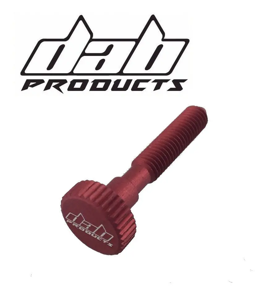 Dab Products Keihin Pwk Carb Idle Tickover Adjustment Screw Red 1