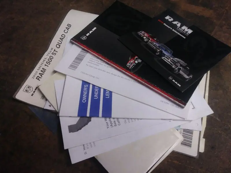 2010 Dodge Ram 1500 Owners Manual 1