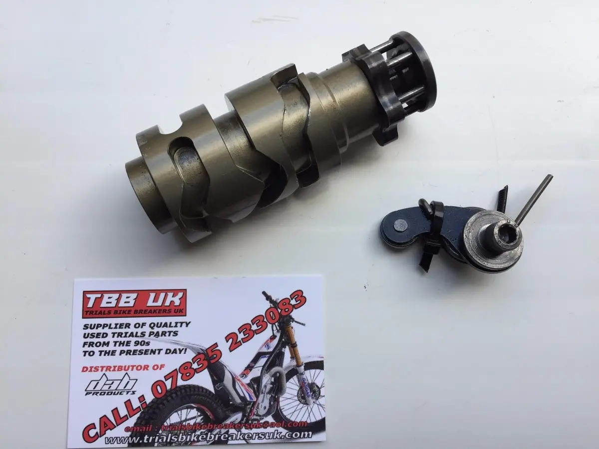 Sherco Gearbox Selector Drum Assembly And Index Arm 1