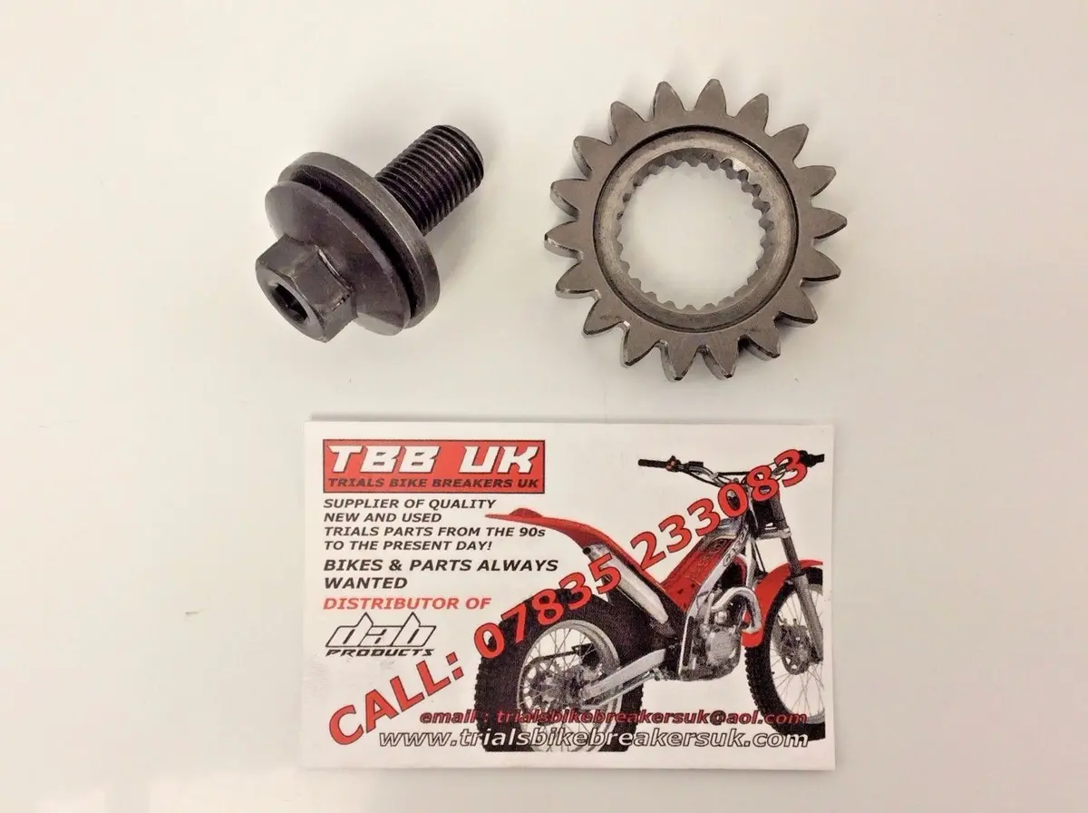 Montesa 4Rt Primary Drive Crankshaft Gear With Bolt And Washer 1