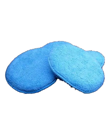 Microfiber Wax Applicator Round 1
