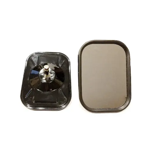 New Outside Rear View Mirror - Black - 5” X 7” Rectangular - Cc2503731-B 1