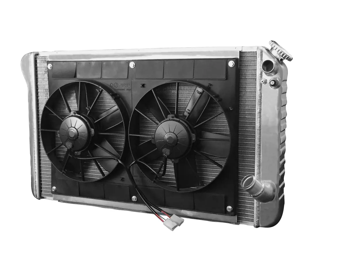 1977-1982 C3 Corvette Ls Swap Radiator 1