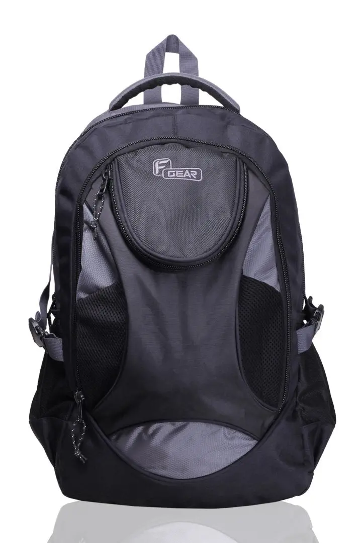 F Gear Sniper Lite V2 Polyester 33 Ltrs Grey Laptop Backpack (2177) 2