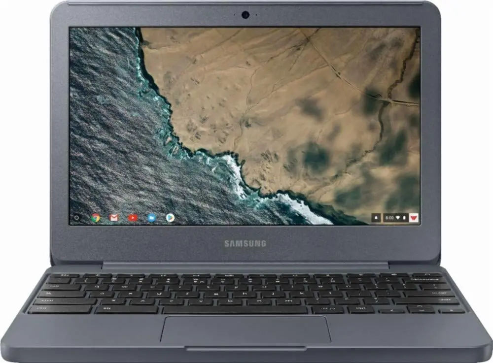 Samsung 11.6" Hd Premium Chromebook - Intel Celeron N3060 Up To 2.48Ghz, 4Gb Ddr3, 32Gb Emmc Hard Drive, 802.11Ac, Bluetooth, Hdmi, Hd Webcam, Usb 3.0, Chrome Os (Night Charcoal) 1