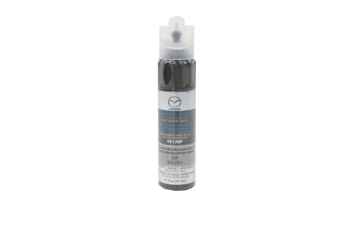 Mazda Genuine Fluid 0000-92-38P Touch-Up Paint,Liquid Silver, 13 Ml 2