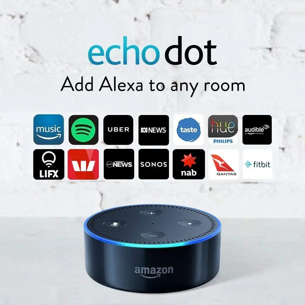 Amazon Echo Dot (2Nd Generation), Black 1