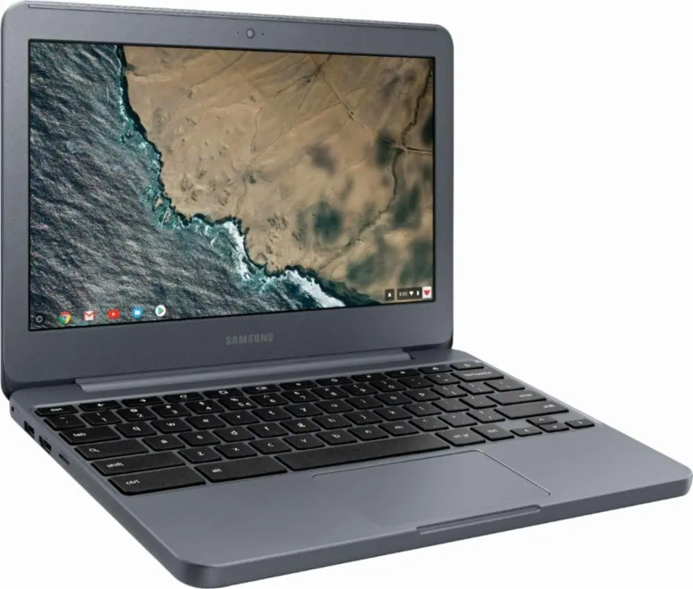 Samsung 11.6" Hd Premium Chromebook - Intel Celeron N3060 Up To 2.48Ghz, 4Gb Ddr3, 32Gb Emmc Hard Drive, 802.11Ac, Bluetooth, Hdmi, Hd Webcam, Usb 3.0, Chrome Os (Night Charcoal) 2