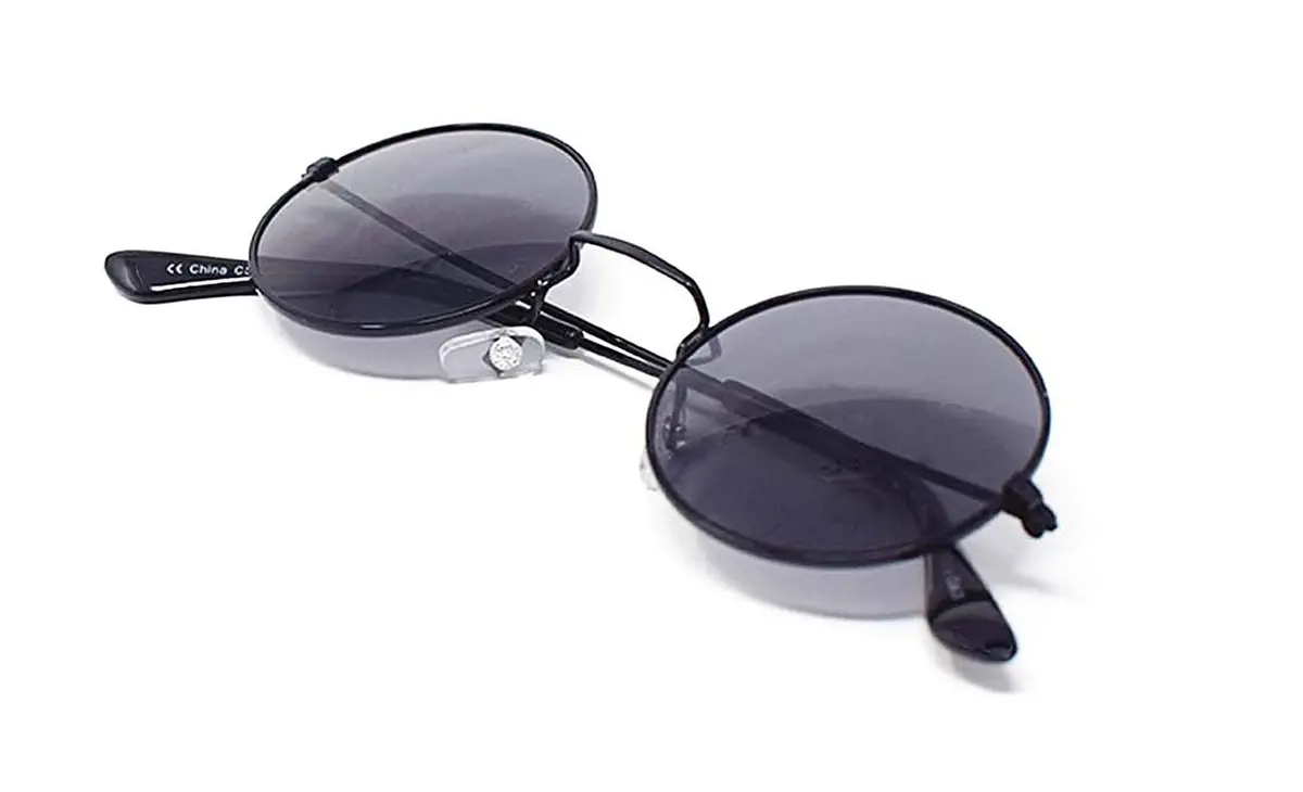 Ultra Adults Retro Round Sunglasses Small Style John Lennon Sunglasses Vintage Look Quality Uv400 Elton John Lennon Glasses Men Women 2