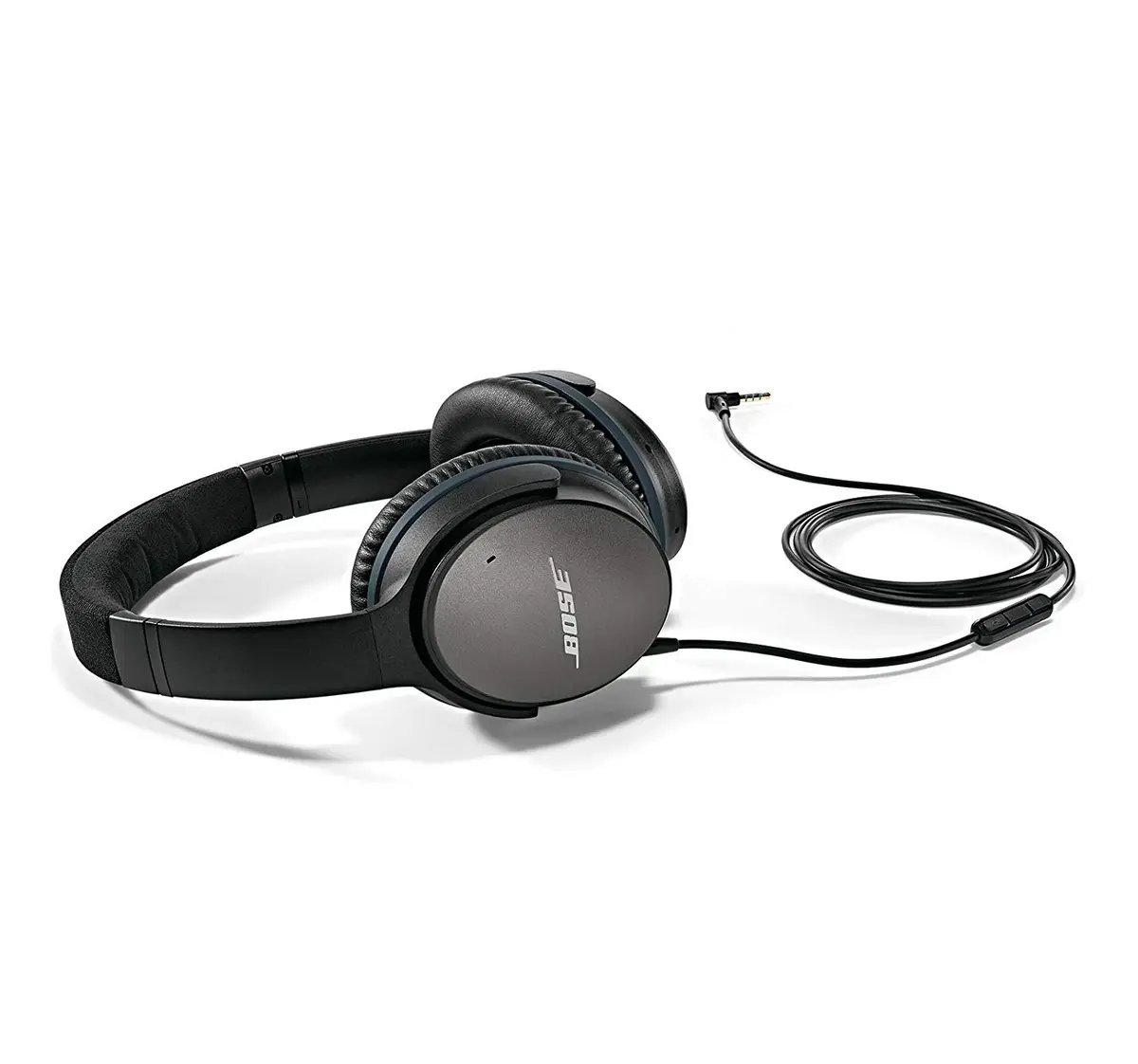 Bose Quietcomfort 25 Acoustic Noise Cancelling Headphones For Apple Devices - Black (Wired, 3.5Mm) 1
