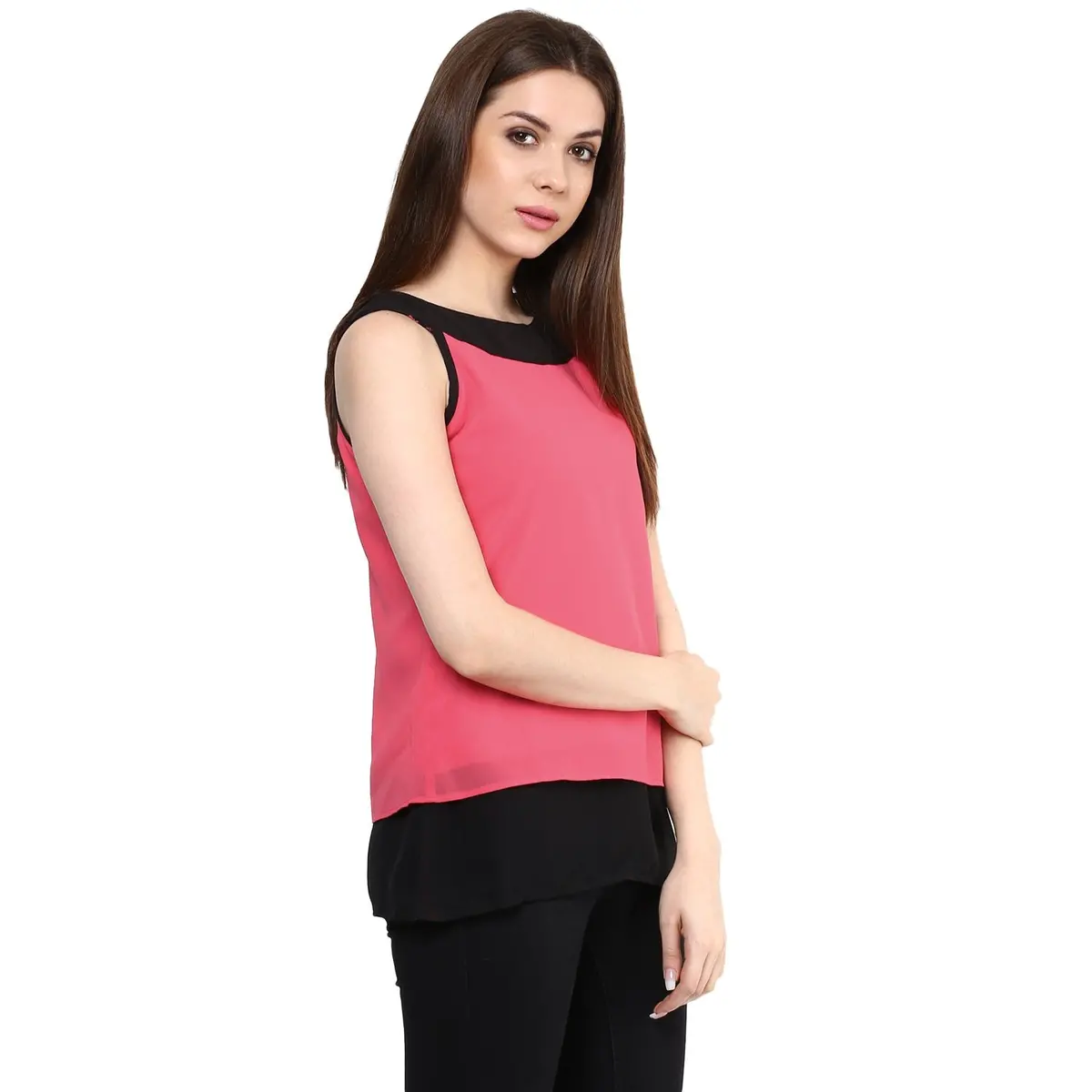 Mayra Women's Partywear Georgette Top 1
