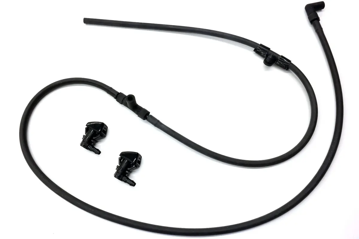 2011-2016 Ford F250 F350 Super Duty Windshield Washer Hose & Jet Nozzles Oem 1