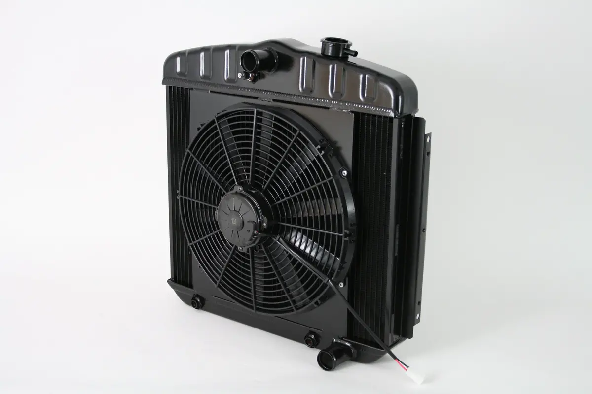 1955-1957 Chevy Bel Air Ls Swap Radiator (6 Cyl Mount) 4