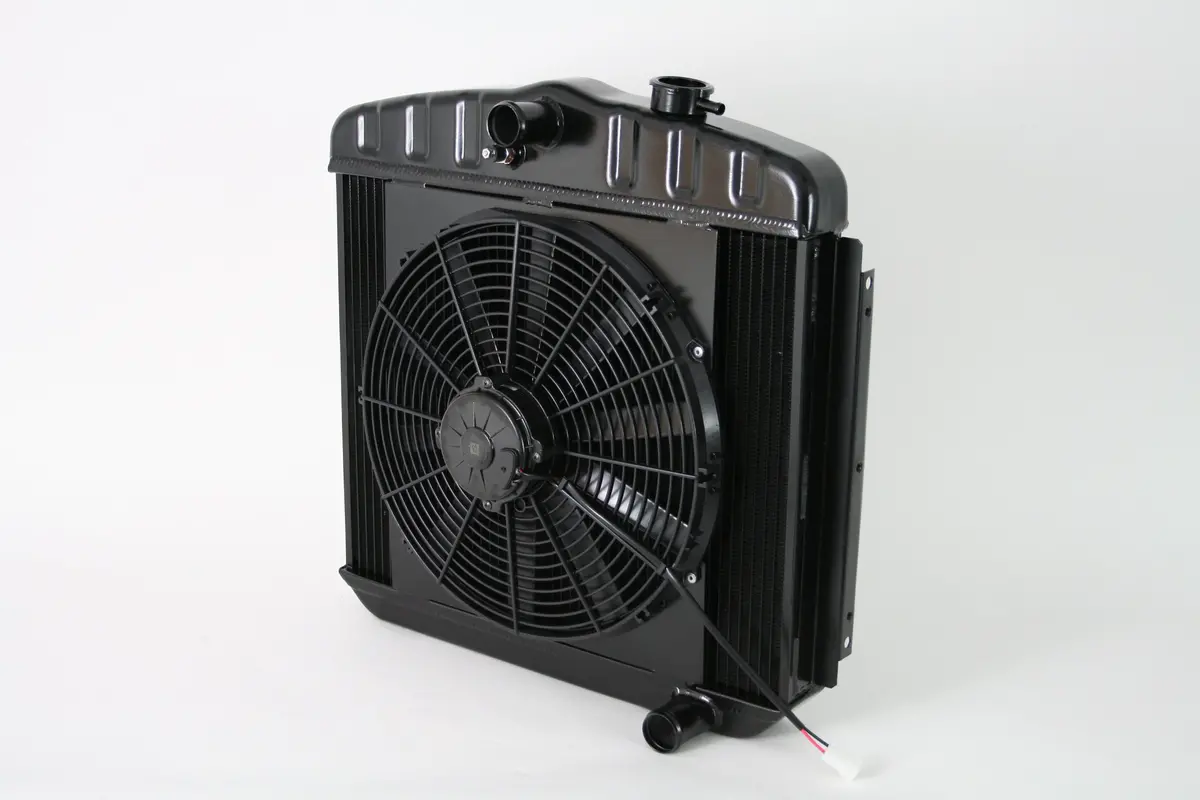 1955-1957 Chevy Bel Air Ls Swap Radiator (6 Cyl Mount) 3