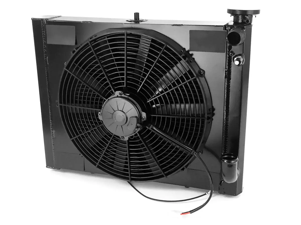 1961-1962 C1 Corvette Ls Swap Radiator - Pro Series 6