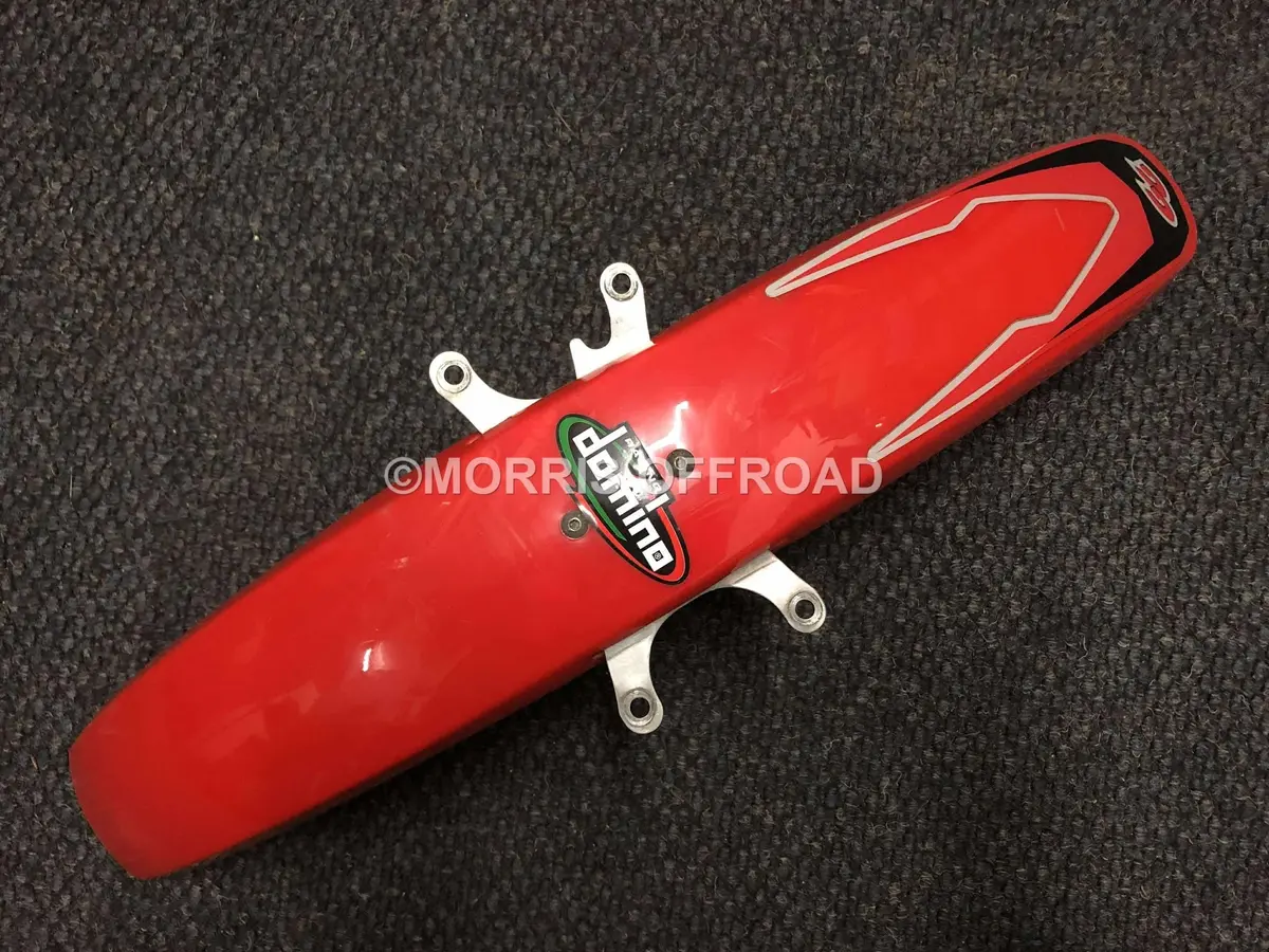 Used Genuine 2001>2017 Gas Gas Txt & Pro Front Mudguard Fender Red 1