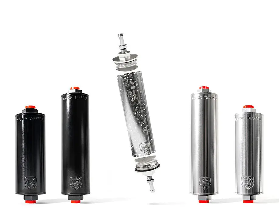 Charcoal Canister Vapor Trapper For Fuel Tank Vent - Universal - Hotrod Muscle Car 1