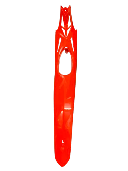 Genuine 2007-2008 Beta Rev3 Rear Mudguard Fender Red 1