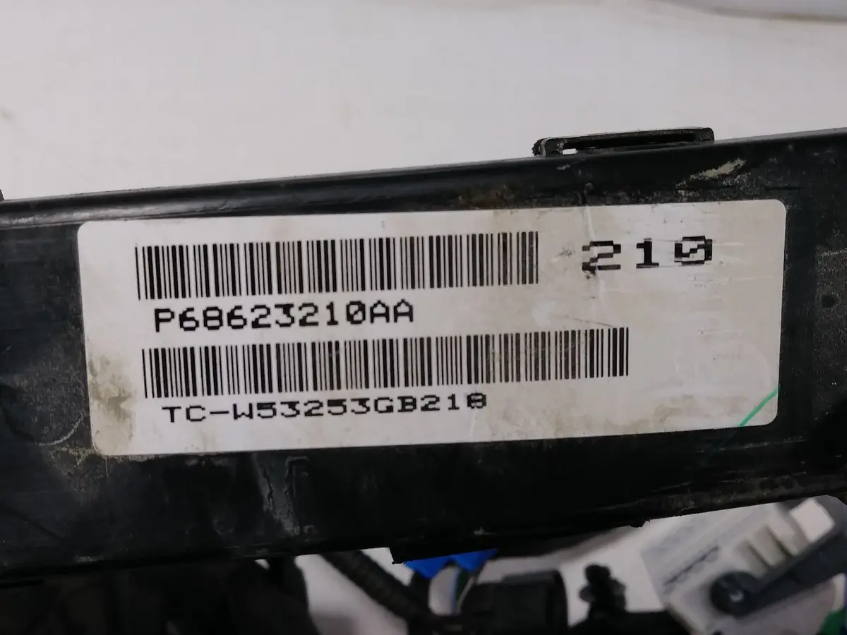 2024 Ram 2500 Left Side Headlamp To Dash Wire Harness. Part Number 68623210Aa 2