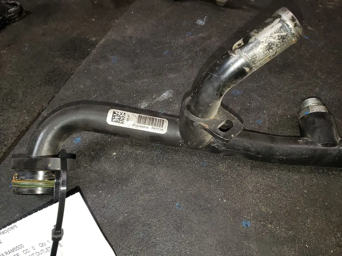 2018 Ram 5500 Diesel Exhaust Coolant Outlet Pipe. Part Number 5340814 2