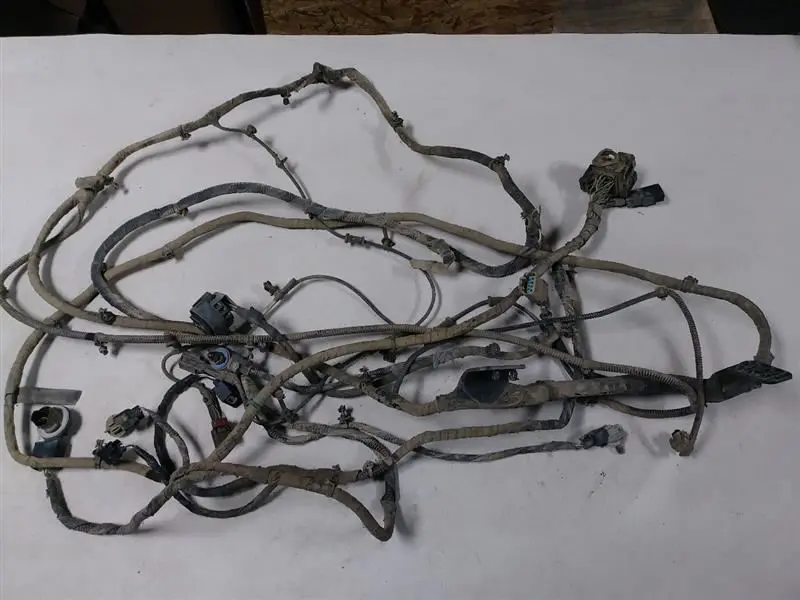 2011 Ram 1500 Quad Cab Short Bed Chassis Wire Harness. Part Number 68077702Ac 1