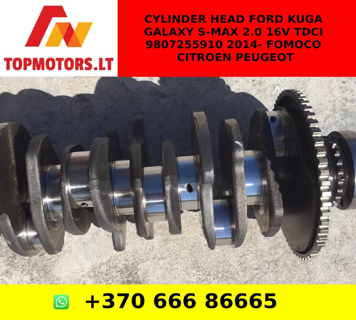 Crankshaft Original Std Standard For Porsche Cayenne Engine Motor M55.02 3.6 Vr6 Petrol 220Kw 2013- 1
