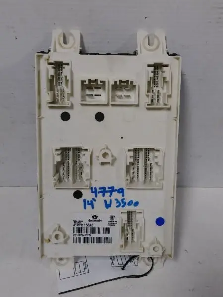 2014 Ram3500 Body Control Module (Bcm). Part Number 68236153Ab 1