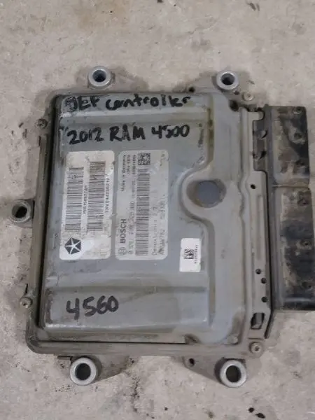 2012 Dodge Ram 4500 Diesel Exhaust Fluid (Def) Module. Part Number 05150527Ah 1