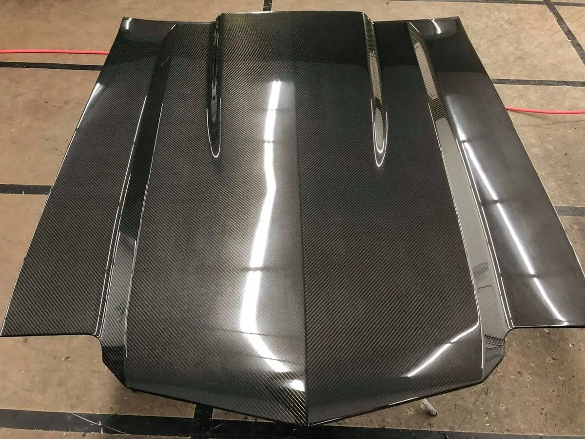 1970-1972 Chevelle Carbon Fiber Ss Hood 1