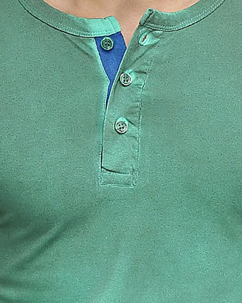 Campus Sutra Men's Cotton T-Shirt (Ss16prm_Hnyspr_M_Pln_Btgsg_S_Bottle Green) 1