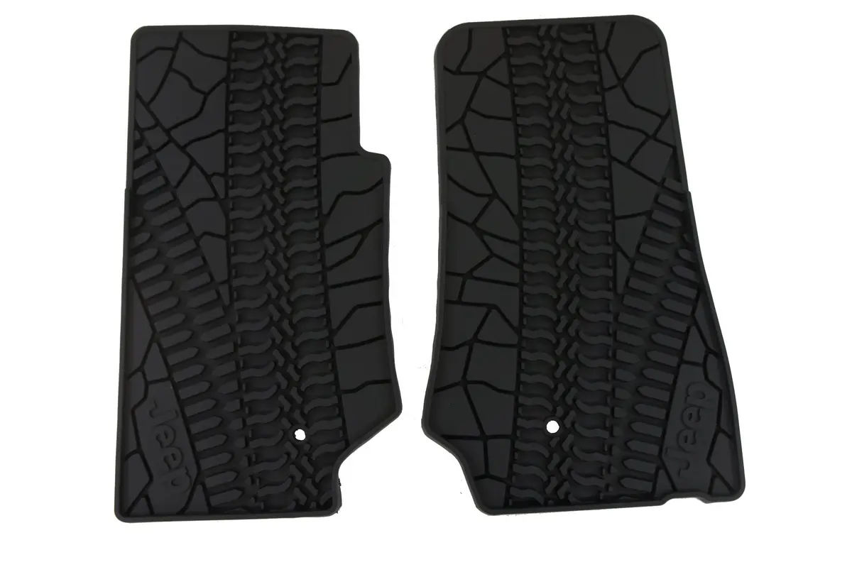 2007-2013 Jeep Wrangler 2 Door Slush Mats-Front Set Of 2 2